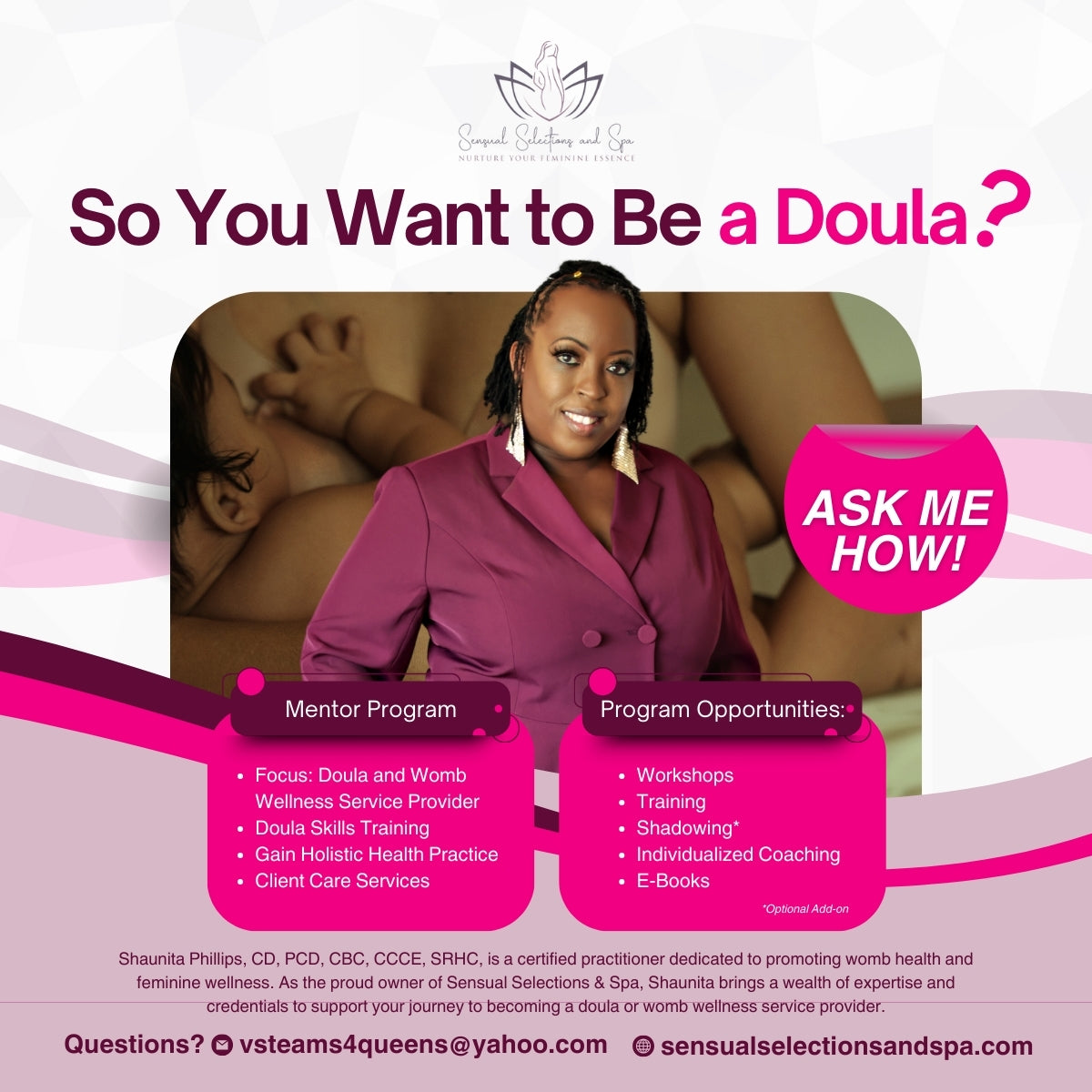 Doula & Womb Wellness Mentorship Program