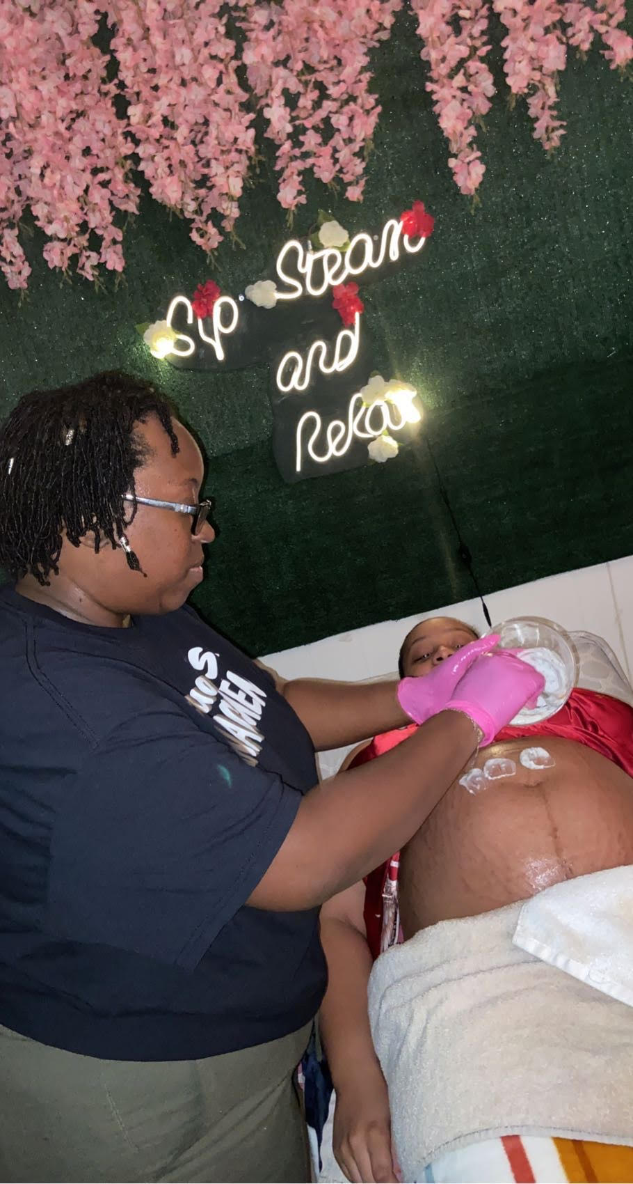 Sweet Love Belly Facial 💕🍫 for Expectant Mothers