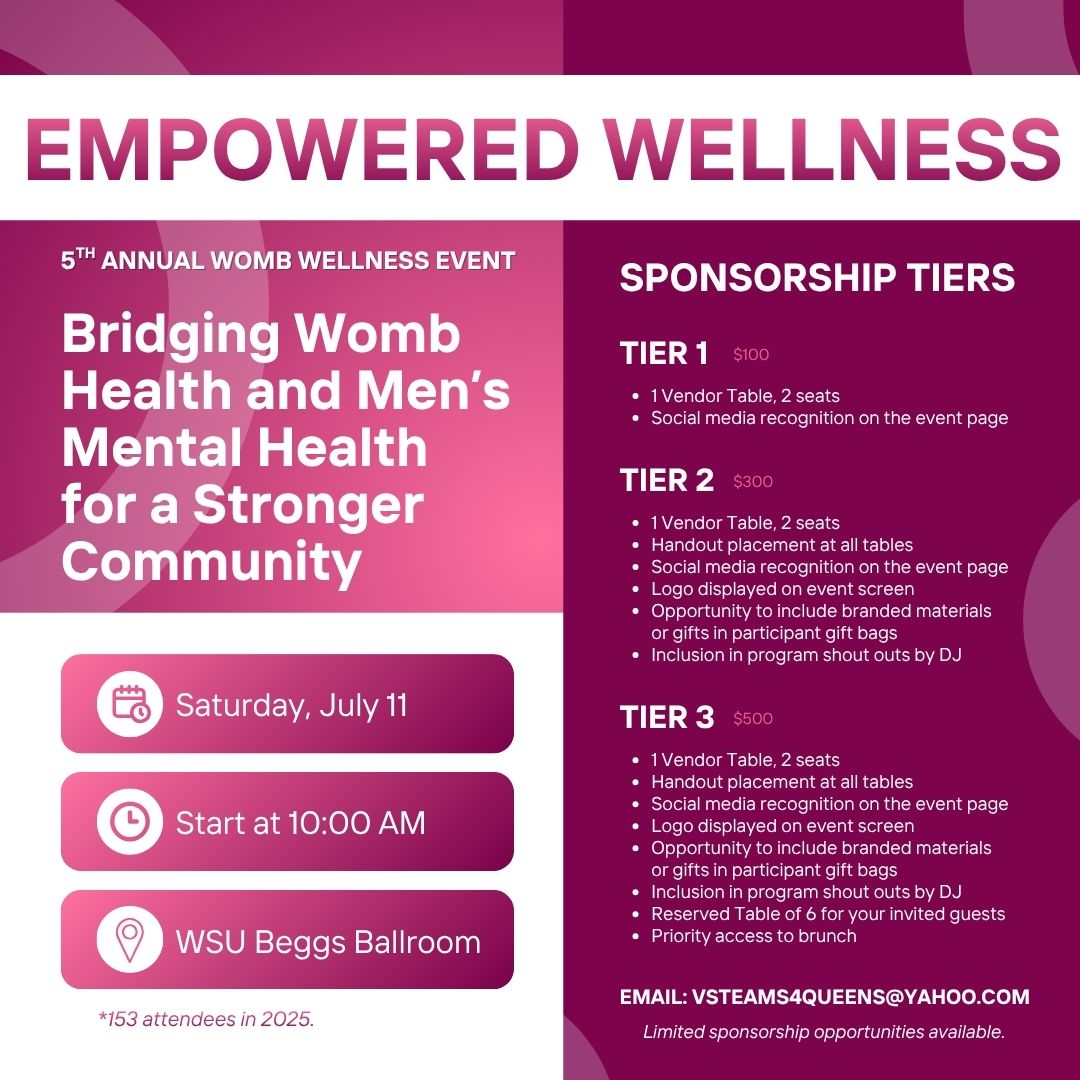 Womb Wellness Advocate Sponsor – $300